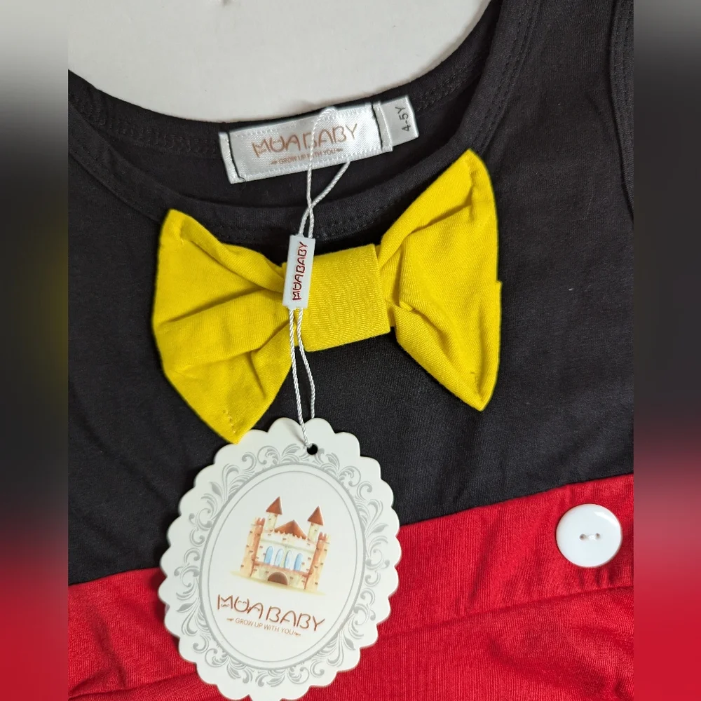 Girl's Minnie Mouse Inspired Twirl Dress